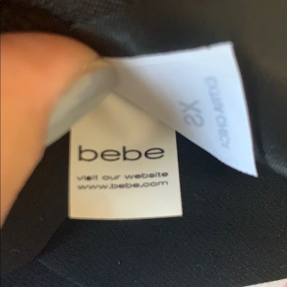 Beautiful bebe top - Picture 3 of 4